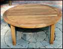 Teak Round Coffee Table