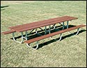 Extra Heavy-Duty Shelter Picnic Table