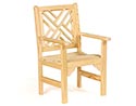 Treated Pine Chippendale Patio Chair