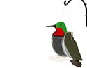Treated Pine Hummingbird Birdfeeder