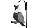 Treated Pine Owl Birdfeeder