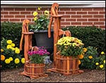 Eastern Red Cedar Pump Planter