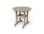 Poly Lumber Round Dining Table