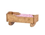 Maple Doll Cradle 