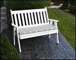 Poly Lumber Traditional English Garden Bench