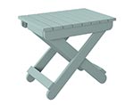 Poly Lumber Bayside Folding End Table