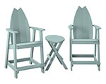 Poly Lumber Bayside Surfboard Balcony Set