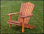 Eastern Red Cedar Adirondack Lounge Chair