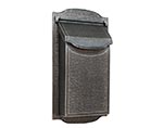 Aluminum Contemporary Vertical Wall Mount Mailbox