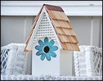 PVC Flower Power Birdhouse