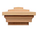 Red Cedar Beachwalk Slip Over Post Cap