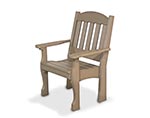 Poly Lumber English Garden Dining Arm Chair