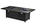 Aluminum 84" Rectangular Fire Table