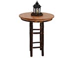 Hickory Round Bar Table
