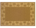 Lanai Palm Rug - Brown