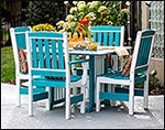 Poly Lumber 5 Pc English Garden Set