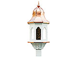 Poly Lumber Birdfeeder w/Copper Roof