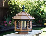 Poly Lumber Gazebo Birdfeeder