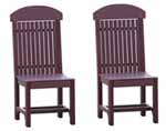 Poly Lumber High Back Dining Chair (Set of 2)
