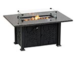 Aluminum 53" Rectangular Fire Table