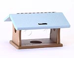 Poly Lumber Pole Mounted Bluebird Feeder