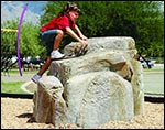 Granite Boulder Playset