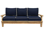 Teak Port Sofa w/ Cushions