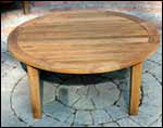 Teak Round Coffee Table