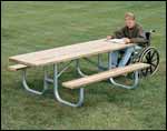 Extra Heavy-Duty Accessible Picnic Table