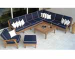 Teak Port Sectional & Chair Collection