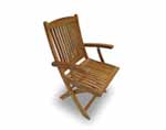 Teak Sailor Folding Chair