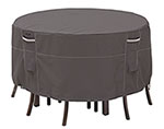 60"  Terrace Elite Tall Round Table & 4 Tall Chair Cover