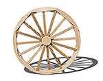 Treated Pine Decorative Wagon Wheel