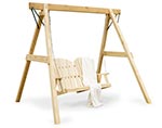 Treated Pine Notched A-Frame Swing Stand
