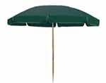 7.5' Wooden Beach Pop-up Sunbrella Umbrella