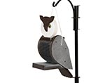 Treated Pine Owl Birdfeeder