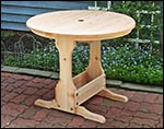 Red Cedar Round Table Only