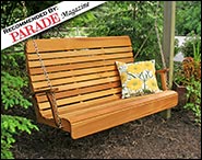 Red Cedar Royal Highback Porch Swing