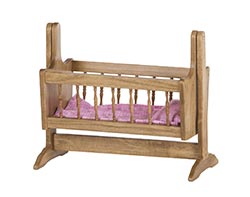 Kid's Swinging Doll Cradle