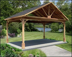 Cedar Long Gable Ramada