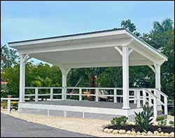Vinyl Santa Barbara Pergola