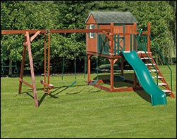 Treated Pine Cheyenne Playset