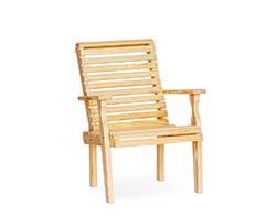 Treated Pine Roll Back Chair
