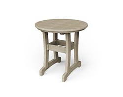 Poly Lumber Round Dining Table