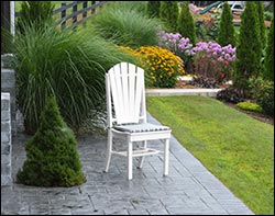 Poly Lumber Adirondack Dining Chair