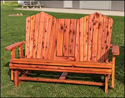  50" Eastern Red Cedar Glider