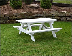 Poly Lumber Kid's Picnic Table