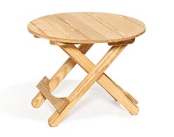 Treated Pine Folding Round Table