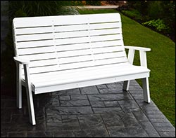 Poly Lumber Winston Garden Bench