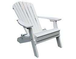 Poly Lumber Folding & Reclining Adirondack Chair